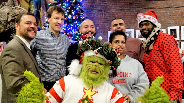 Hunts Point Tree Lighting Hunts Point Tree Lighting