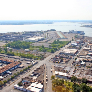 Hunts Point Aerial. Photo by NYCEDC.