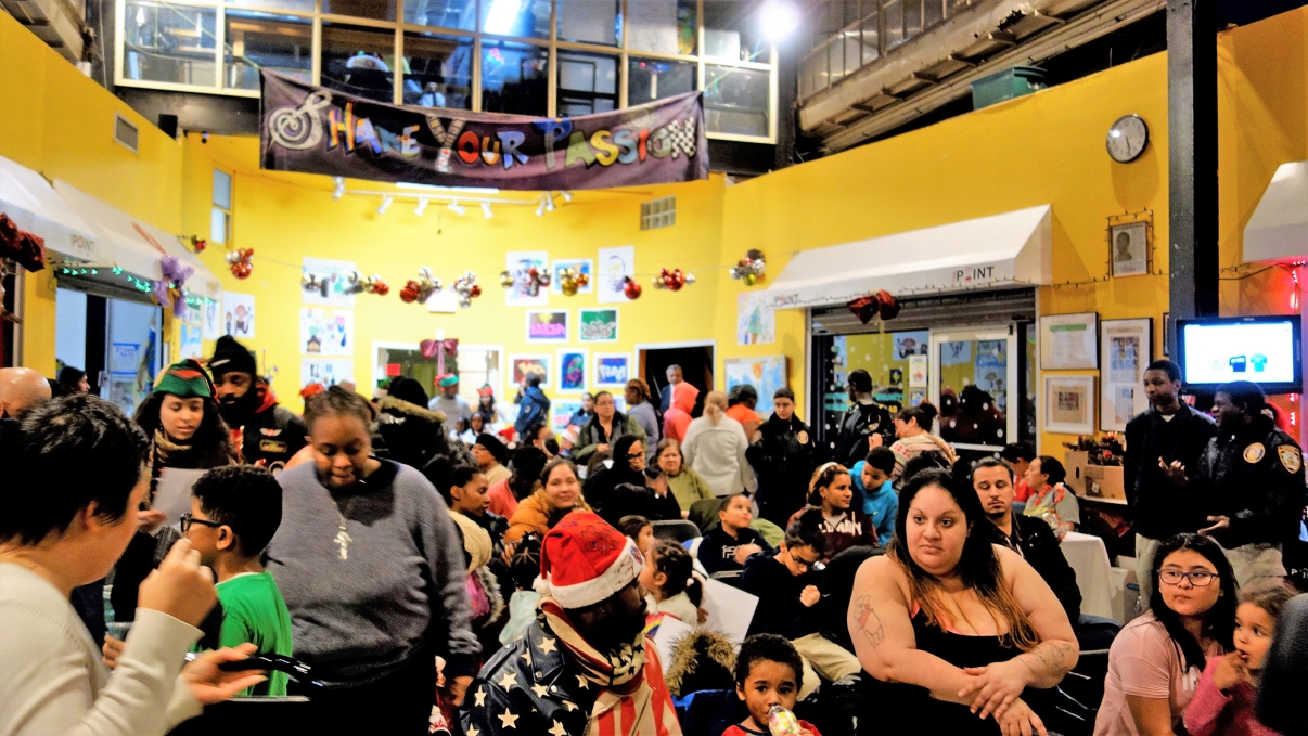 Hunts Point Tree Lighting Hunts Point Tree Lighting